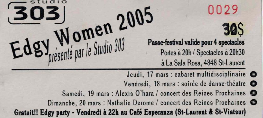 Edgy Women / Femmes au-delà XII (2005)