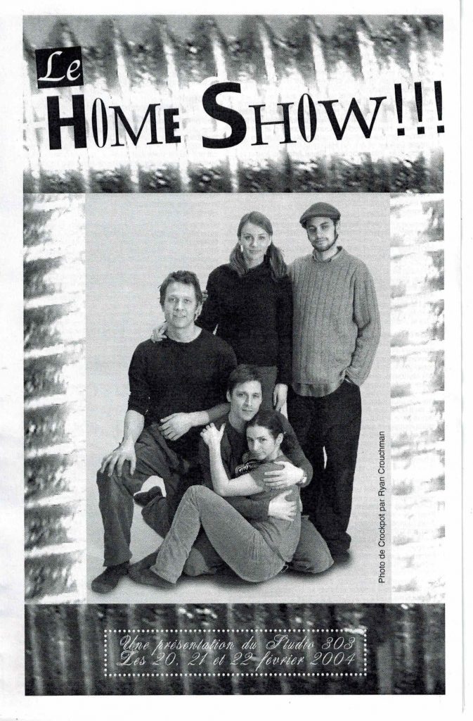 Le Home Show - programme de soirée (2004)