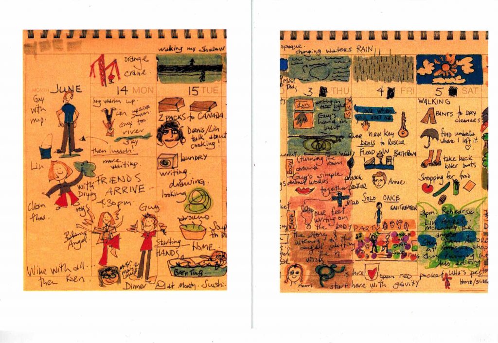 Repeating distance (2005)
avec Lin  Snelling et Guy Cools
27 mars et 3 avril 2005