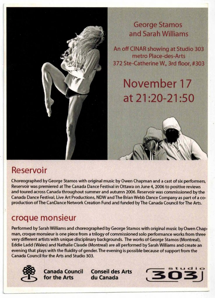 Off Conars avec George Stamos et Sarah Williams (2018)